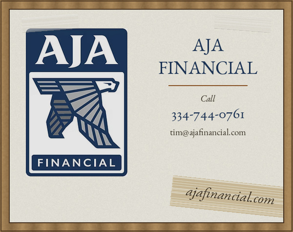 AJA Financial — call 334-744-0761