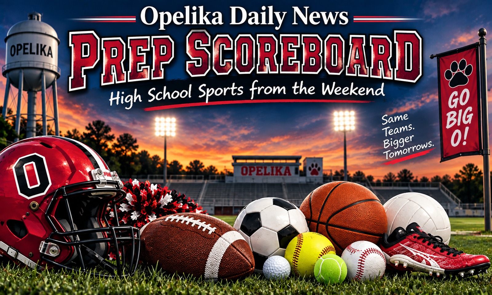 Opelika Daily News Prep Scoreboard