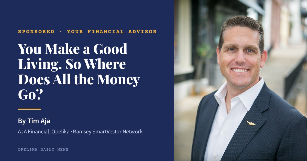 Your Financial Advisor: You Make a Good Living. So Where Does All the Money Go?